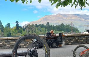 Plant based crepes at Crepes a la Cart in Queenstown