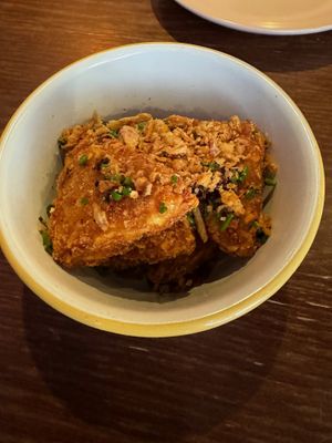 The hash browns are amazing!  at Little Dumpling King in Stoke-on-trent