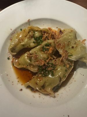 Endgame dumplings  at Little Dumpling King in Stoke-on-trent
