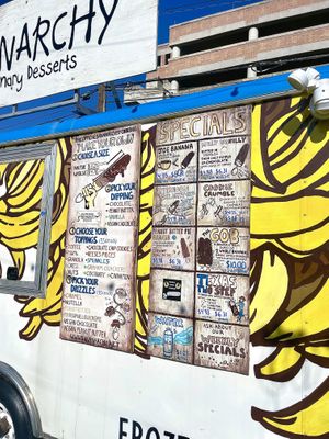 Menu   at Bananarchy - S 1st St in Austin