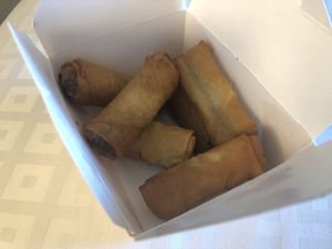 Delicious Spring Rolls with great dipping sauce   at Araya's Place in Bellevue