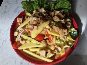 Mango salad at Araya's Place in Bellevue