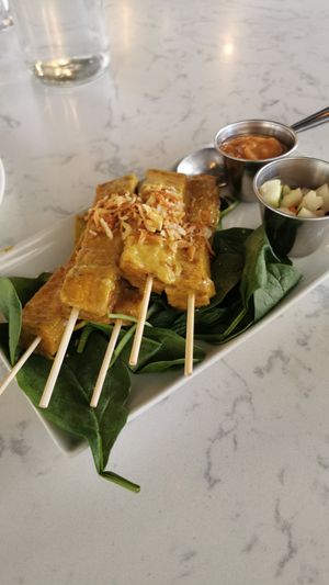 Tofu satay at Araya's Place in Bellevue