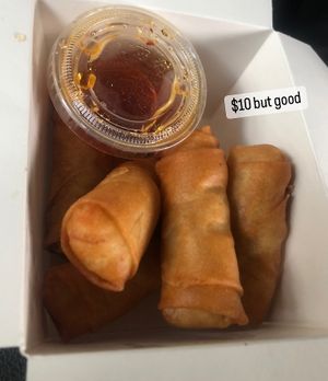 Spring rolls  at Araya's Place in Bellevue