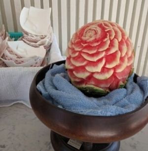 watermelon at Araya's Place in Bellevue