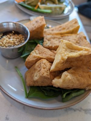 Fried tofu at Araya's Place in Bellevue