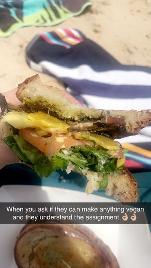   at Bar Beach Kiosk in Merimbula