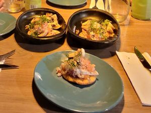 Sopaipillas classicas at Lyara Restaurante in Manizales