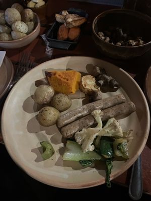 All vegan   at The Green Dragon Inn in Matamata