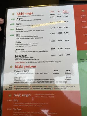   at Falafel Taste - Agora Modiano in Thessaloniki