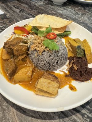 Nasi Johor   at Tian Yian Cafe 天苑 in Kuala Lumpur