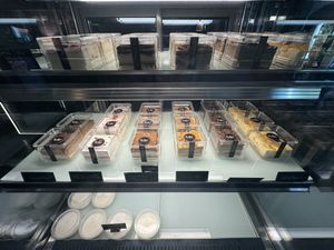 Eggless cake choices  at Tian Yian Cafe 天苑 in Kuala Lumpur