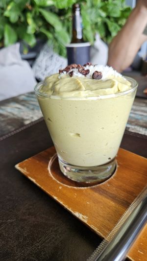 Avocado Shake (consistency was more like a dessert )  at Vikasa Yoga Retreat and Restaurant in Koh Samui