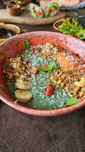 Spirulina Bowl  at Vikasa Yoga Retreat and Restaurant in Koh Samui
