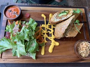 Burrito  at Vikasa Yoga Retreat and Restaurant in Koh Samui