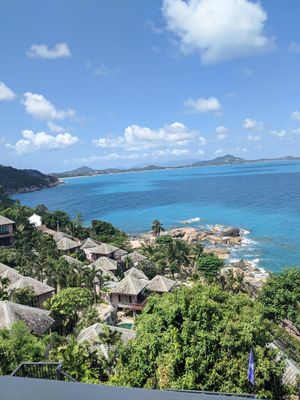 View!! at Vikasa Yoga Retreat and Restaurant in Koh Samui