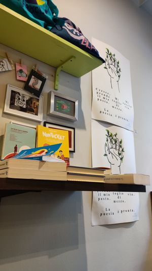 Libreria #Veganuary at NORA in Turin