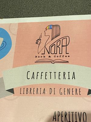 Menu  at NORA in Turin