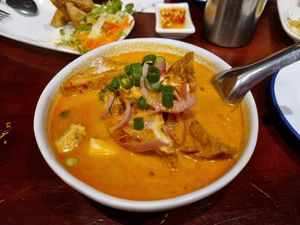 Tom Yum Soup at Sa-Lung Thai Cafe in North Perth