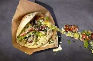 Falafel at Hummus Wrap in Cluj-napoca