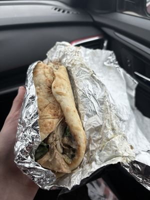 Grilled jack’n pita   at More Life Foods in Detroit