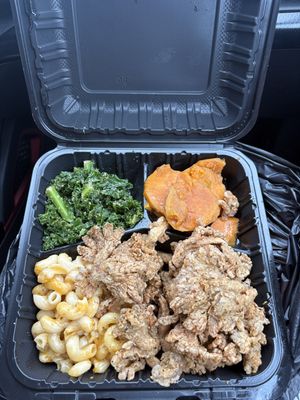 Sunday dinner-oyster mushroom  at More Life Foods in Detroit