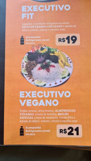 Opção vegana no almoço at Eita Food Cumbuco in Cumbuco
