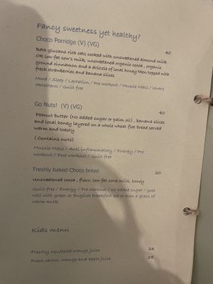 Menu  at Carlito's Juice Bar  in Dubai