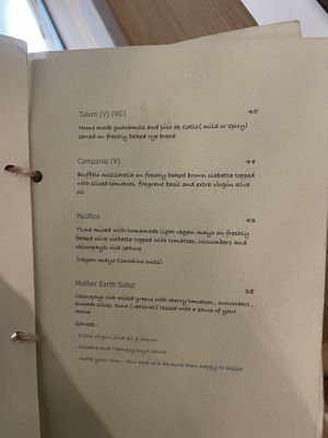 Menu  at Carlito's Juice Bar  in Dubai