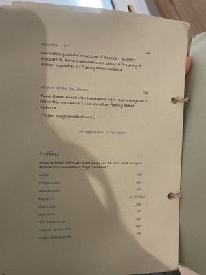 Menu  at Carlito's Juice Bar  in Dubai