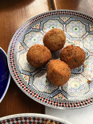 Vegane Falafel  at Casablanca in Cologne