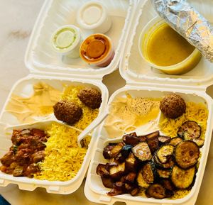 Great food at Kismet Cafe in Austin