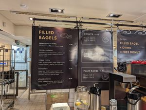 Menu at Round - Steissi in Helsinki