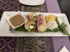 Vegane Sommerrollen  at Samphat Thai in Tubingen