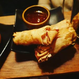 Spring rolls #Veganuary at Pincho Nation Theater in Oslo