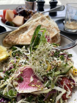 Quinoa salad #Veganuary at Bake Bar in Paddington