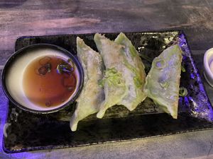 Veggie Gyoza 🥟   at OK Sushi in Edge Hill