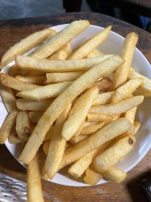 Fries - ask for oven baked instead of fried   at The Serpent Bar and Restaurant in Cairns