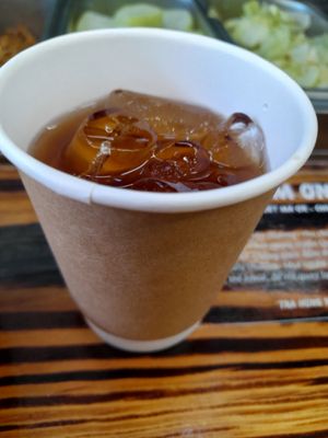 Free tea at Chay Ngon Hung Phat in Ho Chi Minh City