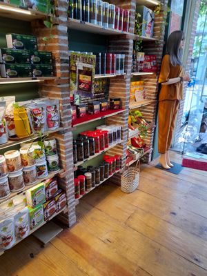 Vegan products at Chay Ngon Hung Phat in Ho Chi Minh City