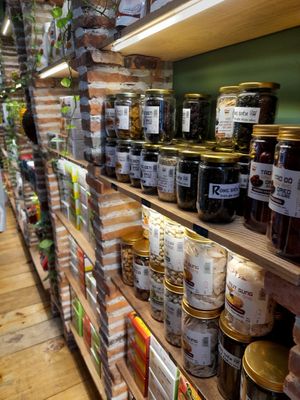 Vegan products at Chay Ngon Hung Phat in Ho Chi Minh City