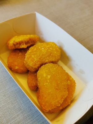 Vegan nuggets #Veganuary at Casper - Ghost Kitchen in Bruges