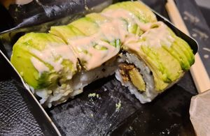 California meat sushi at Vbb House in Paris