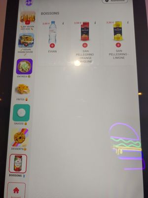 Drinks menu as of September 2024 at Vbb House in Paris