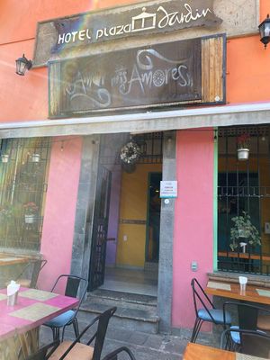 Entrance  at Amor de Mis Amores  in Tequila