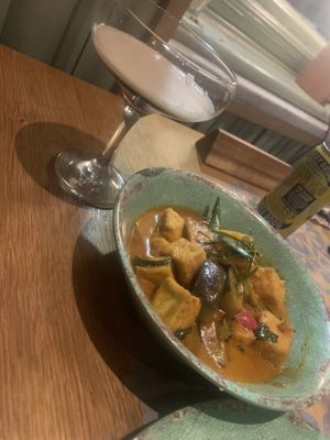 Rosa’s Red Curry tofu   at Rosa's Thai Cafe in Manchester