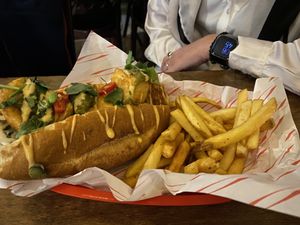 Tofu Burger (on Banh Mi)   at The Dark Horse in Birmingham