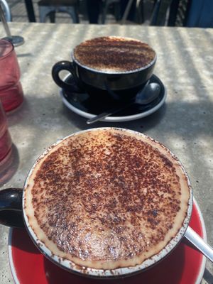 Cappuccino  at Fat Kiwi Cafe in Otorohanga