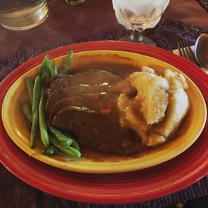 Seitan meatloaf at The Zenith in Pittsburgh