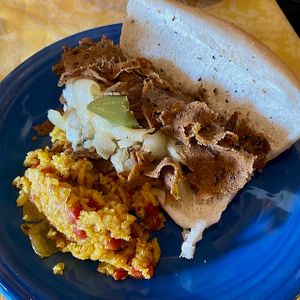 Seitan Steak Sandwich at The Zenith in Pittsburgh